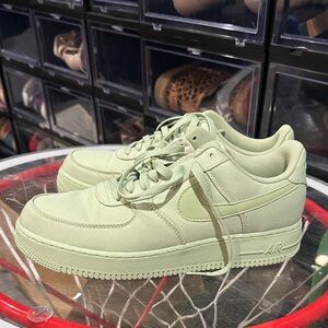 Air Force 1 Nike By You Mint Green Sneakers